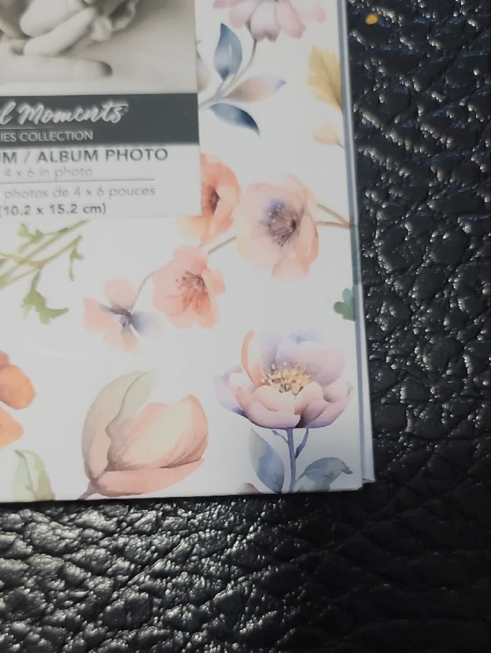 Special Moments Pastel Floral Pink Blue Peach Green 4 x 6 Photo Album
